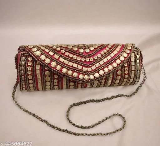 Bridal Handcrafted Hand Clutch/Handbag/Purse for Women and Girls