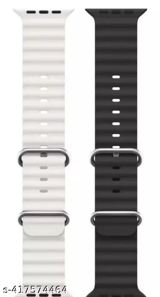 Smart band strap (pack of 2) for  ultra smart Watch ultra 49mm  smart Watch Ocean strap