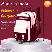 Tinytot 26 Litre, Stylish & Trendy Water Resistant Hi Storage School Collage Travel Laptop Backpack Bag for Boys, Girls, Mens &  Womens, 19 Inches
