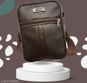 Brown Men Bag Stylish Leather Bag Mans Office Use Bag