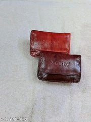 Perfect Combo of two Wallets Women's Genuine Leather Small Hand Purse, Hand Coin Purse for Ladies Size (L5x3.50 H) Bombay Sheep Leather,Brown