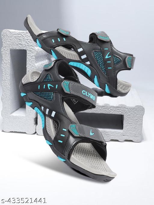 CLYMB Men's Phylon Sandals with Adjustable Back Strap Ultra Soft & Flexibility Anti Skid Comfortable Waterproof Daily Mules Sports Sandals for Men