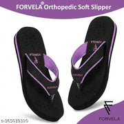 FORVELA Orthopedic Slipper For Women Flat Ortho Diabetic Dr. Slippers and Flipflops For Women's and Girl's Flip Flops House Home Bathroom Daily Use Slippers