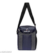 Fashion Tribe Unisex cross-body sling bag messenger bag shoulder bag crossbody pouch women sling bags (NBLUE&GREY))