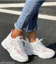 Woman stylish sneakers
