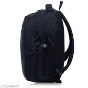 Bagoryx black 30L laptop casual school college office unisex trekking hiking camping backpack