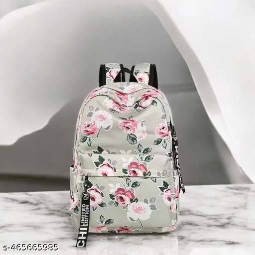 Korean Type BTS Favorite Printed Trendy Fashionable Unique Lightweight Thin Waterproof Backpack For Girls School College office..
