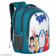 Myron 35L Doraemon printed backpack 1st/2nd/3rd/4th & 5th Class Light Weight Beautiful for Boys & Girls Waterproof School Bag