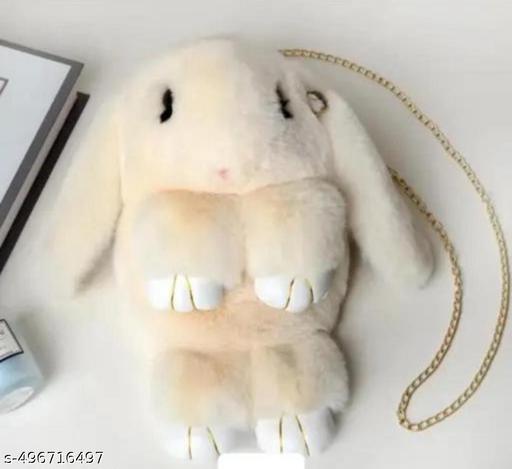 Rabbit shape sling bag for woman