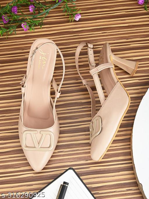 JM LOOKS Women's Fashion Sandals Attractive Stylish Design Heels for Women Girls