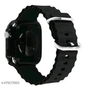 Square Dial Digital Watches Combo for Boys LED Lights Watch Kids Children Pack of 2