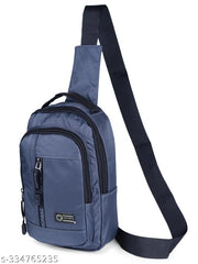 Men Crossbody Bag Sling Bag Chest Bag for Office Business College