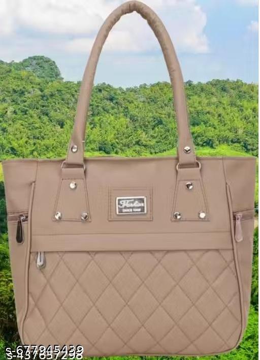 Attractive Women's Brown Handbag