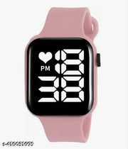New Classy Pink Colour Digital LED Watch for Teenagers boy's and girl's With Attractive look's