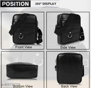Men Office Sling Bag & Crossbody one Side Shoulder Bag Use For Travel Office Business Messenger.