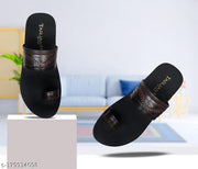 NA KHAN ENTERPRISES Casual Slipper Black/ Flip Flops For Man