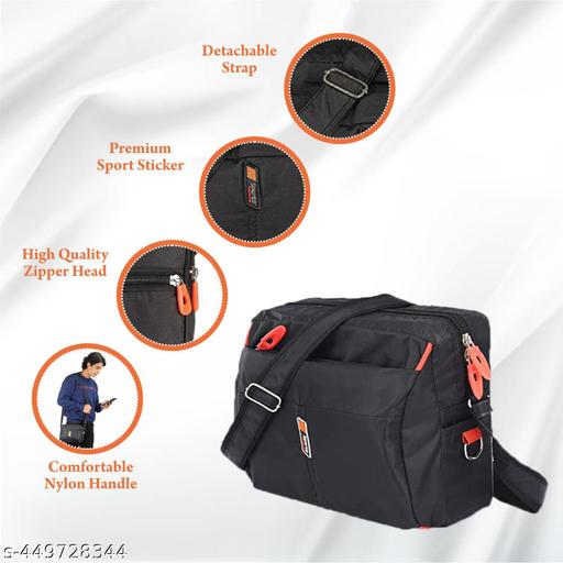 Exclusive True Choice Stylish Travel Office Business Messenger One Side Sling Bag For Men and Women.