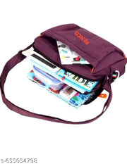 Unisex Crossbody Polyester Messenger One Side Sling Bag For Men And Women