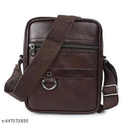 PROGONE Brown Men Sling Bag