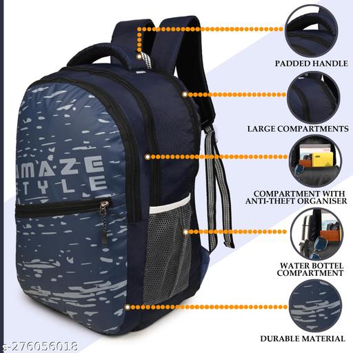 amaze style Medium 30 L Laptop Backpack school and college bags