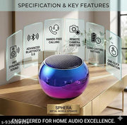 Sphera: The Multi-Functional Metal Bluetooth Speaker for Every Occasion