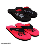 Pack of 2 Women's Dr. ortho Slippers Flip Flop Indoor Outdoor Flip Cute Foot Wear Daily Use