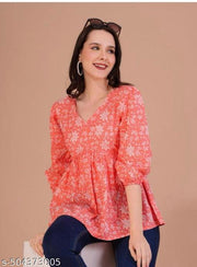 cotton printed kurti