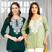 Trendy Aari Kurti Combo