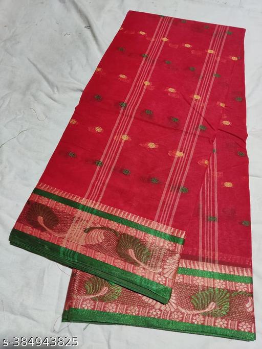 pure cotton tant saree