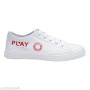 White casual sneakers shoes for men