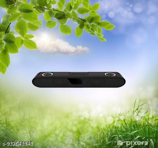 Portable Bluetooth Speaker, 16 Watts, Upto 8h Backup, Dual Drivers + Dual Passive Radiators, Call Function, Bluetooth v5.3 | USB | mSD| AUX, TWS, RGB LED