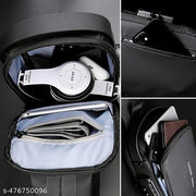 Flaying Sale Sling Bag For Men CrossBody Backpack For Men Women, Anti-Theft Chest Bag With USB Charging Port,Messenger Bags, Waterproof Casual Shoulder Bag (Black)