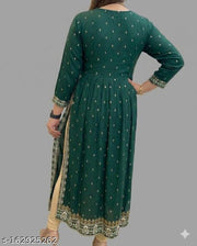 S.S.102 TM Maroon Designer Front Slit Kurti