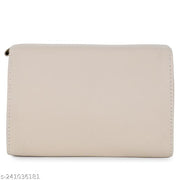 Women White Sling Bag