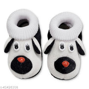Tarun Child Care Baby Booties Baby Shoes for Any Occasions, Festive-0 to 10 Months Unisex-White Black
