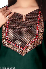 stylelist kurti with embroidered work