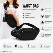 Men Sling Bag | Crossbody Chest Bag | Travel Shoulder Bag | Multi Pocket Unisex Bag