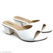 Orally Casual Block Heel Slipper For Women And Girl