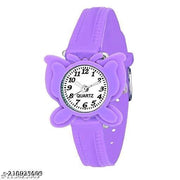 Kids Multicolor Plastic Casual Watches With 11 Belt Inter Changeable Belt Watches