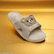 Women's Home Flip-Flops & Slippers Summer Indoor Bath Couple Bathroom Non-slip Unisex Sandals and Slippers Cute Teddy Flip Flops || Daily wear || Casual Wear ||