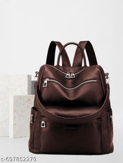 Premium Women Backpack | Waterproof Stylish Office College & Travel Bag