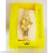 Golden Designer Women Watch