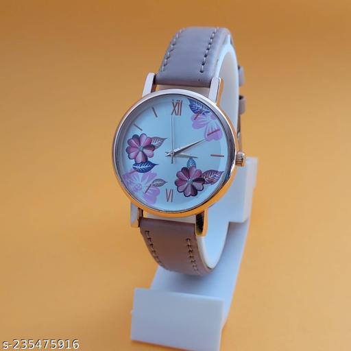 Special Valentine WOMEN'S ANALOG SILVER PINK COLOUR WATCH