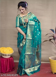 Vaani Fashion's Self Design Ethnic Wear Trendy Saree
