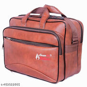 Cross body bags with 6 Spacious Pockets and Water-Resistant Leather Laptop bags_Dark Beige,16 inch useful for office,business and travel