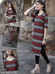 Fancy Designer American Crepe Low price Kurti