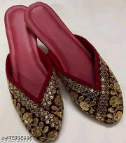 Asamayna Latest partywear designer slipper women and girls