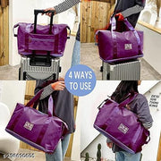 Large Capacity Travel Bag, Heavy Quality Lightweight Waterproof Travel bag, Easy to carry, Traveling Bag for women, 40cm Expandable Travel Bag