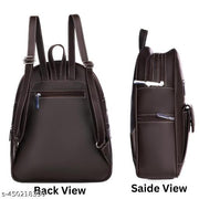 Trendy Premium  water proof 20L  Brown  Backpack for women I college backpack I picnic backpack I travel backpack I ladies backpack I girls backpack I backpack for  girls I trendy backpack I laptop backpack I