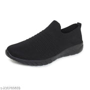 Sports Running, Walking & Gym with Casual Lace-Up Shoes for Men's & Boy's (All Black)